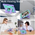 thumbnail image 5 of Decase Shock-Resistant Rugged Case for iPad Air 11 inch Case M3/ M2 (2025/2024) with Kickstand & Shoulder Strap,Tri-Layer PC+TPU Back Cover,Heavy Duty Protective Case for iPad Air 6th Generation,K, 5 of 9