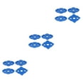 thumbnail image 4 of Transemion 2set Ergonomiques d'Angle de Travail du Bois Modèles de Routage pour des Résultats Précis Largement Utilisé Haute Dureté Bleu 3Set, 4 of 6