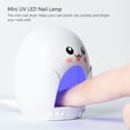 thumbnail image 4 of yeacher Compact USB-C Nail Curing Lamp with Dual Timer (45s/60s), 3 LED Beads, ABS/PC Material, Portable Design in White, Pink, Blue Options, 4 of 6