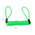 thumbnail image 1 of Fyydes Motorcycle Bike Alarm Disc Lock Antitheft Security Spring Reminder Coil Cable, Disc Lock Reminder Cable, Disc Lock Spring Reminder Cable, 1 of 3