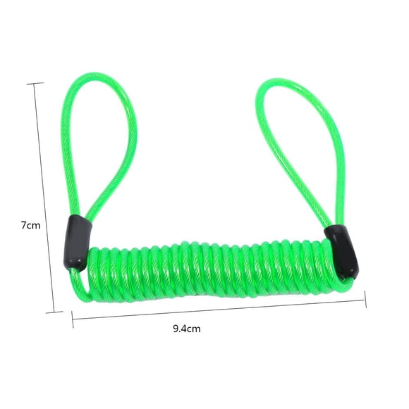 Fyydes Câble de Rappel de Ressort de Sécurité Antivol pour Alarme de Disque de Moto/vélo, Câble de Rappel de Verrou de Disque, Câble de Rappel de Ressort de Verrou de Disque