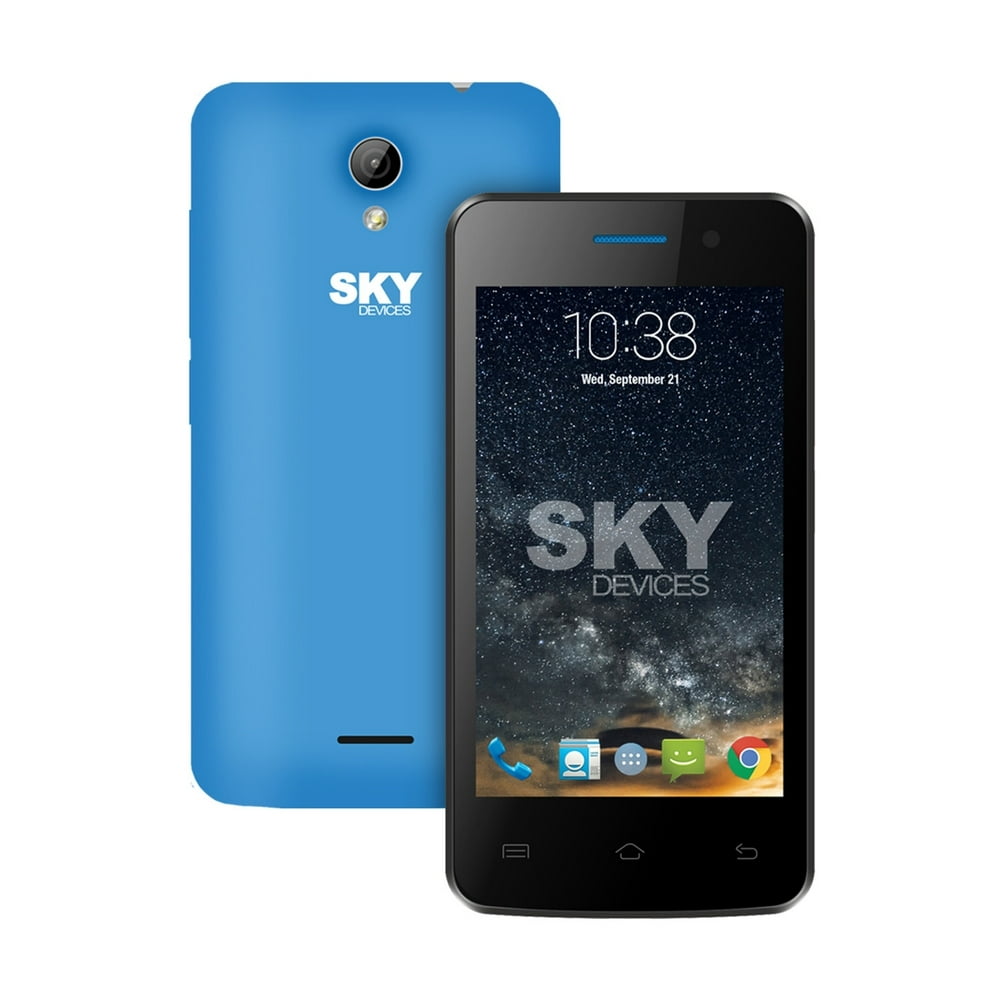 Sky Devices SKY 4.0D W850/1700/1900 BLUE 4GB 3G/4G/GSM Android Unlocked