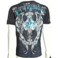 thumbnail image 6 of ARCHAIC by AFFLICTION Black MAUSOLEUM Short Sleeve Slim Fit Y2K T-shirt NWT, 6 of 8