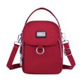 thumbnail image 1 of Bolso cruzado Bolsos de mensajero elegantes Correa ajustable impermeable simple para el trabajo, 1 of 7