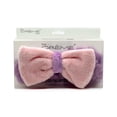 thumbnail image 1 of Diadema de peluche The Crme Shop | Diadema de spa | Diadema para lavarse la cara | Diademas para el cuidado de la piel | Diademas suaves y esponjosas para mujer (rosa y morado), 1 of 5