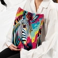 thumbnail image 6 of Zebra Velvet Throw Pillow Covers Set of 2 with Unique Patterns for Bed and Sofa, Available in 16x16, 18x18, and 20x20 Inches for Various Occasions, 6 of 6