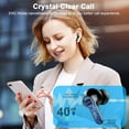 thumbnail image 4 of Écouteurs Sans Fil Bluetooth 5.4, Écouteurs Intra-Auriculaires 50 H d'Autonomie avec 4 Micros ENC à Réduction de Bruit, Écouteurs Sport Étanches IP7 avec Écran LED et Recharge USB-C, 4 of 5