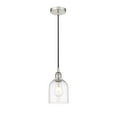 thumbnail image 5 of 616-1P-PN-G558-6SM-Innovations Lighting-Bella - 1 Light Cord Hung Mini Pendant In Industrial Style-9.5 Inches Tall and 5.5 Inches Wide-Polished Nickel, 5 of 7