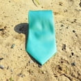 thumbnail image 2 of SummerTies Solid Necktie - Light Green, Woven Silk, Extra Long, 2 of 4