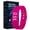 Pink, variant on Vibrating Alarm Clock Bracelet for Heavy Sleepers Fitness Tracker Silent Wake up Shock Wristband Wrist Watch 3D Pedometer Step Counter USB Charge Calorie Distance Activity for Men Women