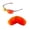 Fire Red Mirror Coated - Polarized, variant on Walleva Fire Red Polarized Replacement Lenses for Maui Jim Ho'okipa Sunglasses