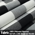 thumbnail image 2 of Fundas Decorativas para Cojines CARRIE HOME 46x46 cm a Cuadros Negros - Juego, 2 of 7