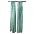 thumbnail image 1 of Telón de fondo LA Linen Pack 2 poliéster a cuadros 58 por 96 pulgadas Menta / Blanco, 1 of 1