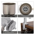thumbnail image 5 of Manual Corn Grinder Flour Maker Wheat Grain Nut Mill Grinder Kitchen Tool ,Easy to Operate, 5 of 5