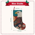 thumbnail image 3 of Picia Sunflower Bald Eagle for 18in Christmas Stockings, Xmas Stocking for Kids, Holiday and Family Stocking for Fireplace or Party Decoration, 3 of 8