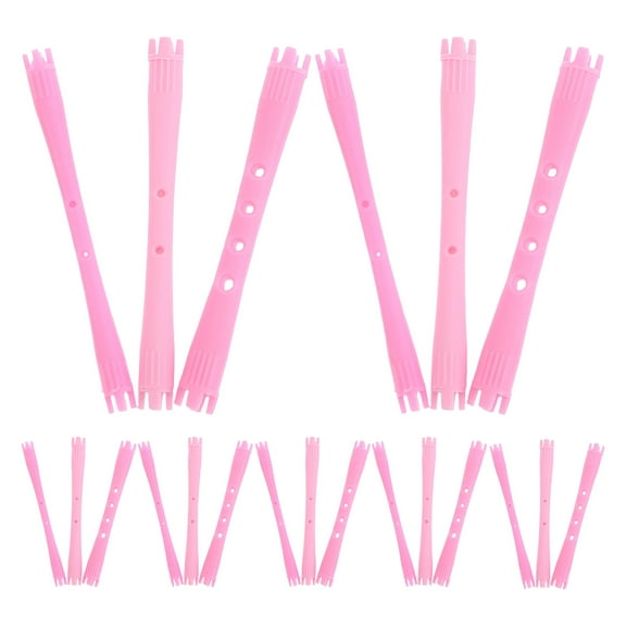 RAGUPEL 90pcs Perm Rods Small Curling Rods For Short Hair Cold Curling Rods Plastic Spiral Hair Perm Rods Hairdressing Tools For Salon And Home Use