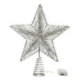 thumbnail image 6 of Dmlowu Christmas Tree Topper, Star Xmas Tree Topper with Lights, Shining Christmas Tree Ornaments for Holiday Party Home Decor, Metal Christmas Tree Toppers, 6 of 6