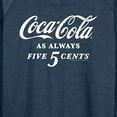 thumbnail image 3 of Coca-Cola - As Always Five Cents  - Women's Lightweight French Terry Long Sleeve Shirt, 3 of 5