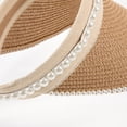 thumbnail image 5 of IFANLANDOR Visor Hat Women Sun Visor Hat Multi Color Breathable Roll Up Design For Outdoor Activities 1Pcs, 5 of 5