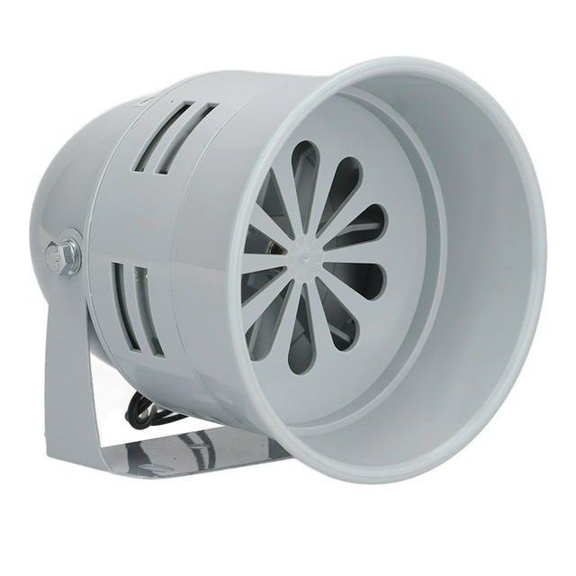 Alarma de motor de plástico con sonido alto, base ajustable, fácil de instalar, bocina de sirena vintage de alta resistencia para escuelas, CA 200-240 V
