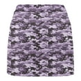 thumbnail image 4 of HomeGardon Back to School Skirts for Girls Girl Skort Fashion Camouflage Loose High Waist A-line Fake Two Piece Sports Pants Skirt Half Body Skirt, 4 of 6