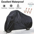 thumbnail image 2 of Motorcycle Protective Cover Premium-Waterproof Bike Outdoor Rain Dust UV Proof, 2 of 17