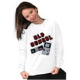 thumbnail image 4 of Old School Retro Video Gamer Nerd Unisex Plus Fleece Graphic Sweatshirt Brisco Brands 4X, 4 of 5