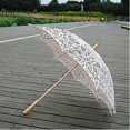 thumbnail image 5 of Handmade Lace Umbrella Victoria Style Parasol Umbrella With Long Photography, 5 of 5
