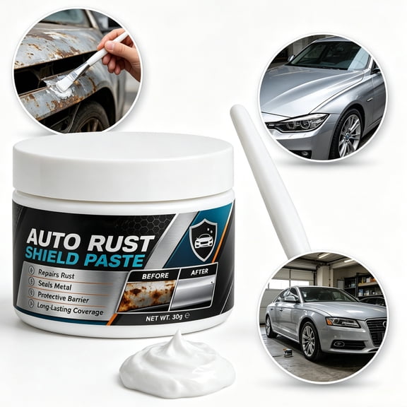 Car Metal Rust Repair Paste, Auto Rust Shield Paste.Anti-Rust Restoration & Protective Paste, Metal Repair, Auto Use