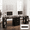Black, variant on NORTHSKY 96.5" 2 Person Desk, Double Computer Desk with Power Outlet & USB Ports, Drawers & Storage Shelves for Home Office - White
