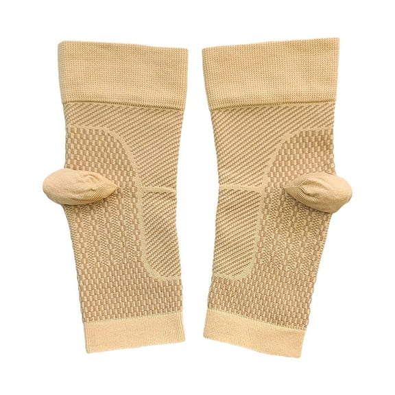 Ankle Support Brace Pressure Ankle Protector 45G/1.6Oz Pair, Non Sprain Support Sleeve Breathable Non Slip for Running Cycling Nylon Spandex