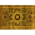 thumbnail image 1 of Ahgly Company Indoor Rectangle Abstract Yellow Modern Area Rugs, 5' x 8', 1 of 4
