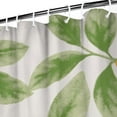 thumbnail image 3 of Lemon Yellow Shower Curtain, Bright Summer Fruit Floral Print Waterproof Bath Drapes 72x72 Inch Fresh Spring Polyester Fabric with 12 Hooks, 3 of 5