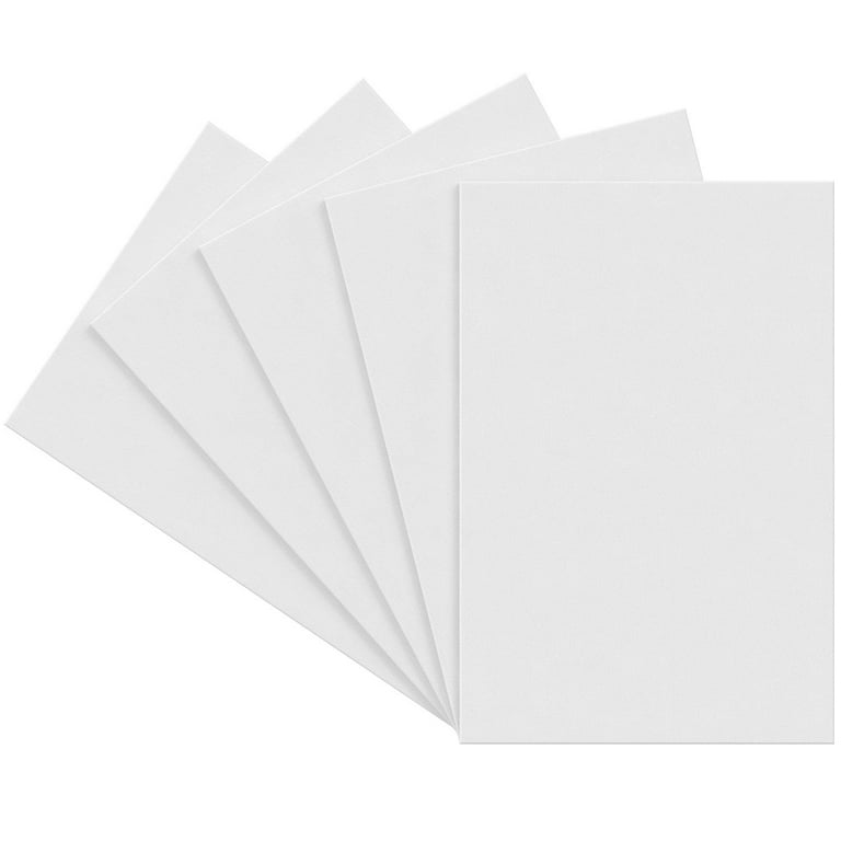 D-GROEE Artist Canvases for Painting, Blank White Canvas Boards