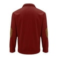 thumbnail image 7 of Generic Boys Corduroy Fall Jackets Quarter Button Long Sleeve Collared Knitted Youth Teens Henley Sweatshirts for 5-15 Years, 7 of 7