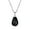 Black Onyx, variant on 50ocs Natural Stone Water Drop Pendant Round Tear Pendants Jewelry Necklace -Indian Agate