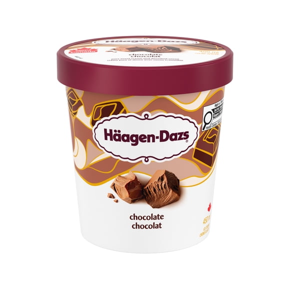 HAAGEN-DAZS Chocolate Ice Cream, 450 ml