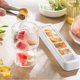 thumbnail image 4 of Bandejas de cubitos de hielo AIXING para congelador, molde apilable de 6 rejillas para hacer hielo con tapa, mini bandeja de cubitos de hielo de gran capacidad para hacer hielo, enfriar cócteles,, 4 of 5