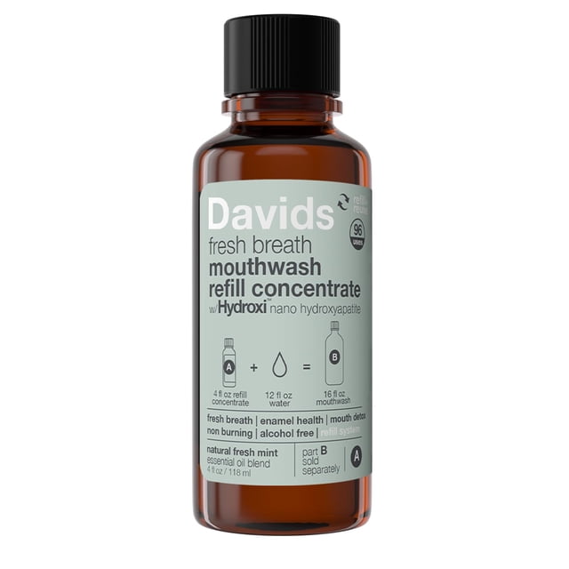 Enjuague bucal Davids Hydroxi Concentrate 118 ml sin alcohol