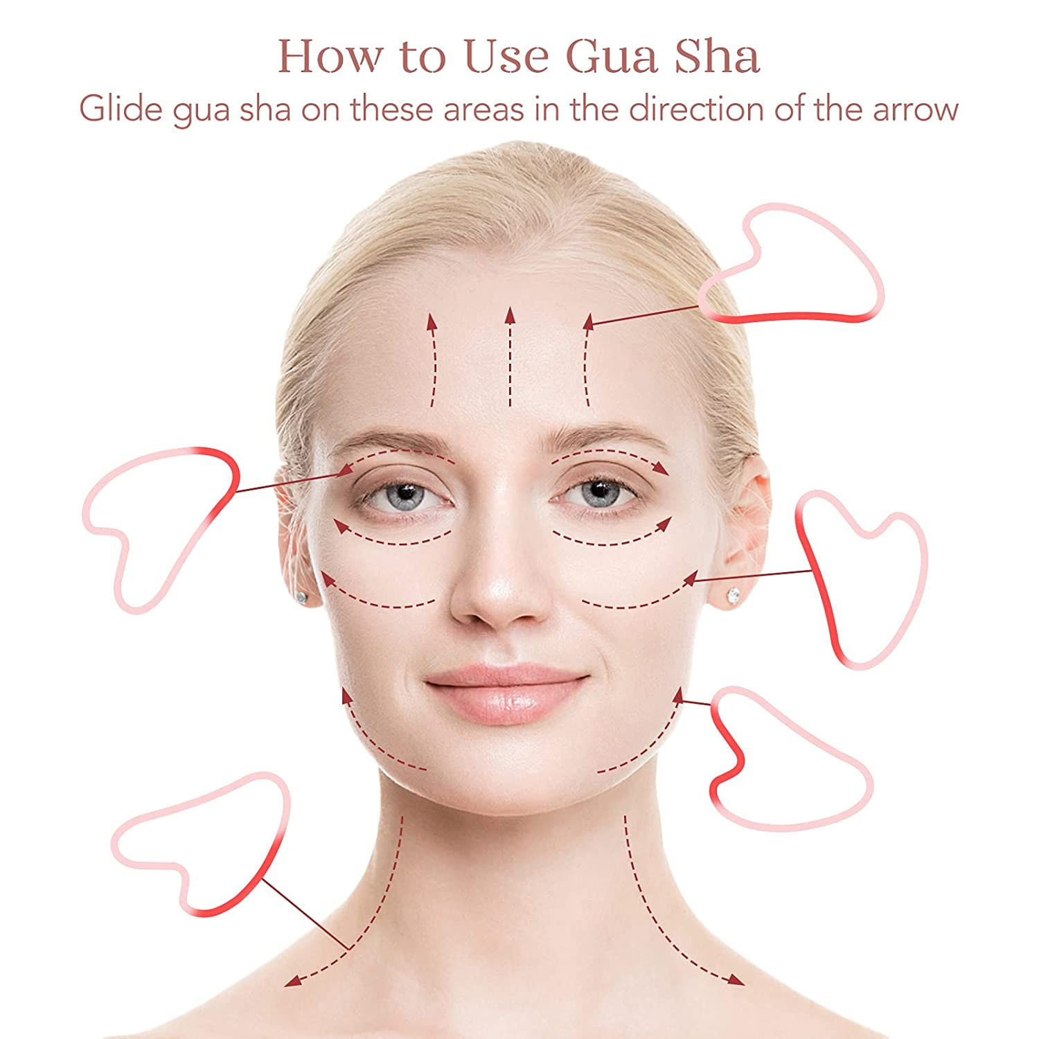 How to guasha your face