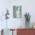 thumbnail image 4 of Luxe Metal Art 'Flower and Leaf Layers I' by Grace Popp, Metal Wall Art, 16"x24", 4 of 9