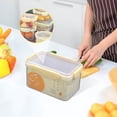thumbnail image 1 of Hyknon Bento Boîte à Plusieurs Types de Boîtes de Conservation Grande Moyenne Petite Circulaire Scellée Étanche Boîtes à Lunch Épaissies Réfrigérateurs Boîtes de Rangement Alimentaire Boîte à Lunch Bento avec Compartiment, 1 of 3