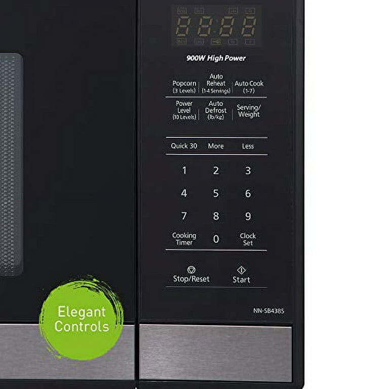 Panasonic Genius Sensor Countertop Microwave Oven .9 cuft, 900W