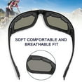 thumbnail image 3 of 2 Pair Choppers Padded Foam Sunglasses Motorcycle Ride Glasses HD Lens by MDream, 3 of 6