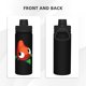 thumbnail image 3 of Botella de agua aislada Bugsnax Sports de acero inoxidable de 18 oz, portátil, ideal para viajes, gimnasios, deportes al aire libre., 3 of 5