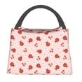 thumbnail image 1 of Easygdp Ladybug With Flower Bolsa de Almuerzo Insulada Reutilizable, Bolsa de Mano y Bandolera para Oficina, Trabajo, Viajes, 1 of 6