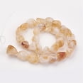 thumbnail image 2 of 1strand Natural Gemstone Nugget Citrine Bead Strands 13~22x8~16x6~8mm Hole: 1mm about 28~30pcs/strand 16 inch Brown, 2 of 3