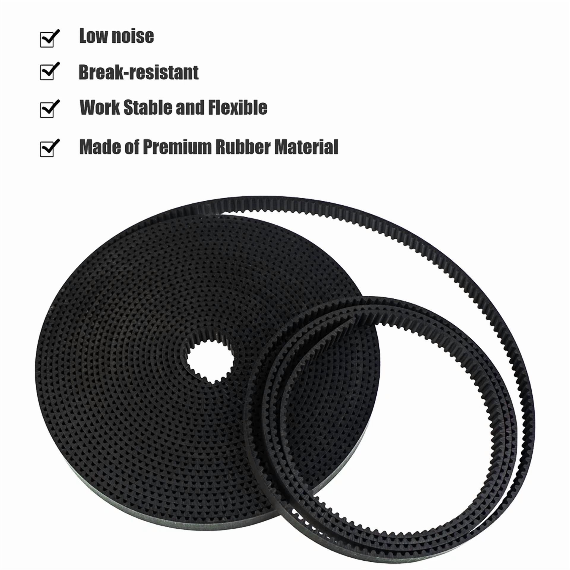 BUTTERFLY- 2000Mm Length 10Mm Width Gt2 Timing Belt Open End Cnc Machine 3D Printer Parts