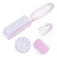 thumbnail image 4 of Unique Bargains 4 Pcs Fingernail Cleaner Nail Brush Fingernail Cleaning Tools with Plastic Handle Clear Pink, 4 of 8