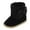 Black, variant on FYEGRE Stylish Boots with Adorable Bow Detail Cozy Thickened Warm Winter Footwear for Babies Comfortable Non- Sole White 6-12 Months